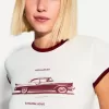 Camiseta manga corta con estampado Off white