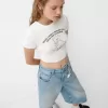 Camiseta manga corta con estampado Off white