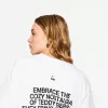 Camiseta manga corta con estampado White
