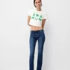 Camiseta manga corta con estampado Off white