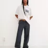 Camiseta manga corta con estampado White