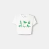 Camiseta manga corta con estampado Off white