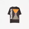 Camiseta manga corta con estampado Grey