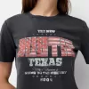 Camiseta manga corta con estampado Grey