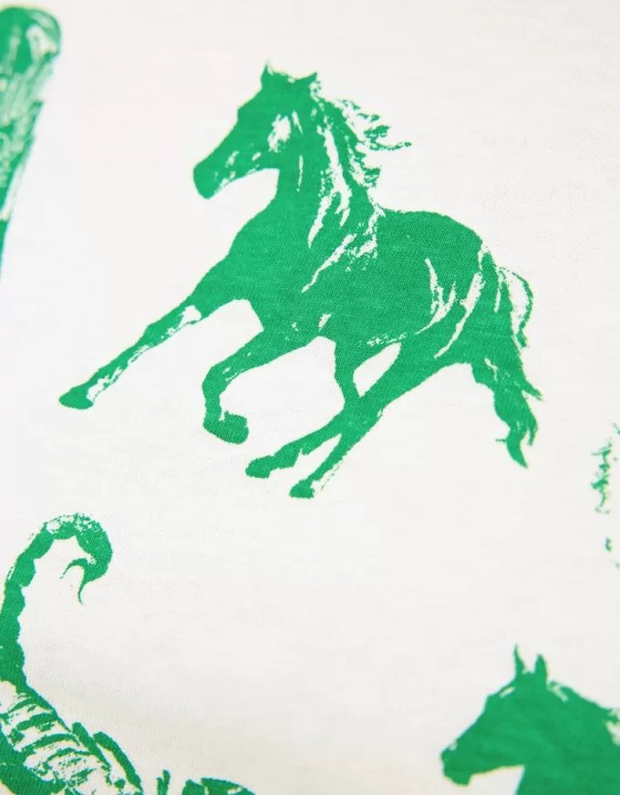 Camiseta manga corta con estampado Off white