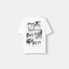 Camiseta manga corta con estampado Off white
