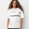 Camiseta manga corta con estampado Off white
