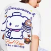 Camiseta manga corta con estampado Cinnamoroll White