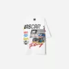 Camiseta manga corta con estampado Nascar White