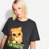 Camiseta manga corta estampado Shrek Grey Camiseta manga corta estampado Shrek Grey