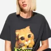 Camiseta manga corta estampado Shrek Grey Camiseta manga corta estampado Shrek Grey