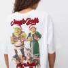 Camiseta manga corta estampado Shrek White Camiseta manga corta estampado Shrek White