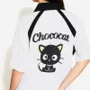 Camiseta manga corta estampado chococats White Camiseta manga corta estampado chococats White