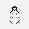 Camiseta manga corta estampado chococats White Camiseta manga corta estampado chococats White