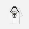 Camiseta manga corta estampado chococats White Camiseta manga corta estampado chococats White