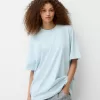 Camiseta oversize manga corta Blue Camiseta oversize manga corta Blue