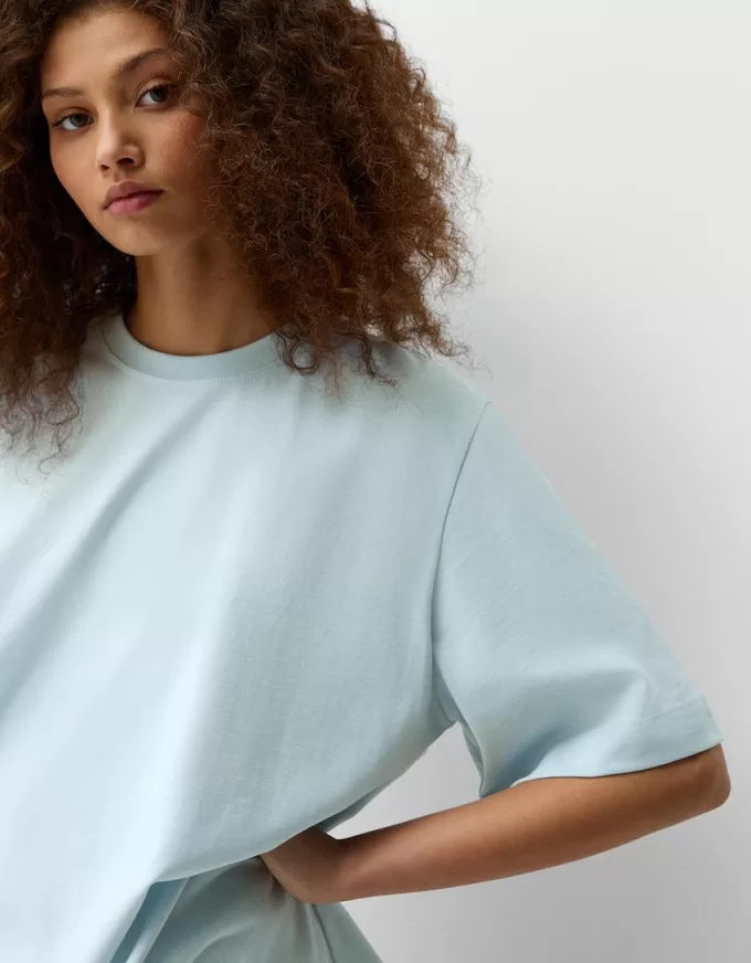 Camiseta oversize manga corta Blue Camiseta oversize manga corta Blue