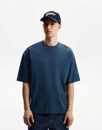 Camiseta oversize manga corta Blue