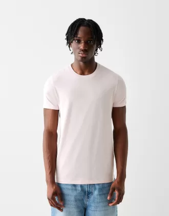 Camiseta regular fit de manga corta Pink