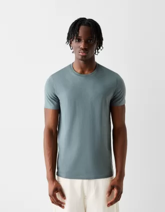 Camiseta regular fit de manga corta Green