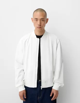 Cazadora bomber ligera Stone