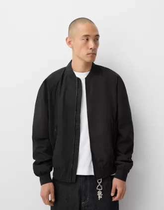 Cazadora bomber ligera Black