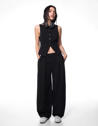 Chaleco ajustado Black
