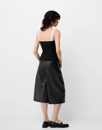 Chaleco bandeau contraste Black