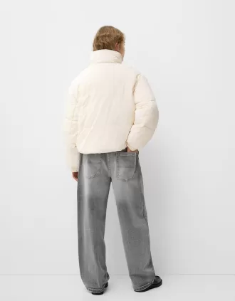 Chaqueta acolchada Cream