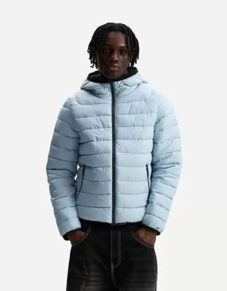 Chaqueta acolchada ligera Light blue