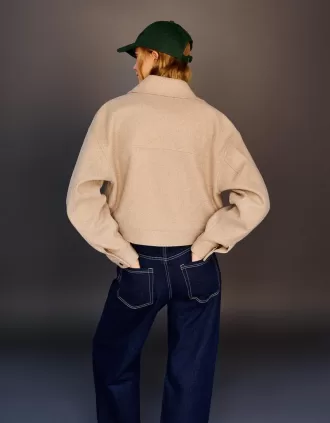 Chaqueta camionero Camel
