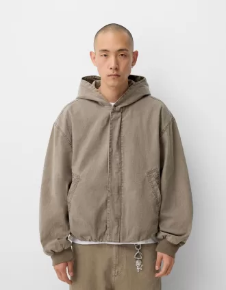 Chaqueta con capucha Sand