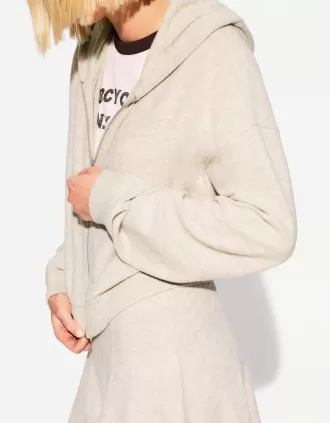 Chaqueta con capucha y cremallera Sand