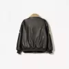 Chaqueta doble faz con parches Black