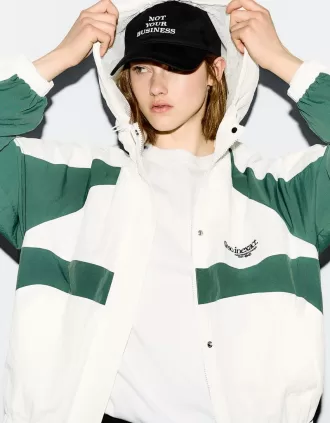 Chaqueta técnica con capucha Off white