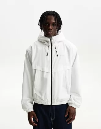 Chaqueta técnica con capucha White