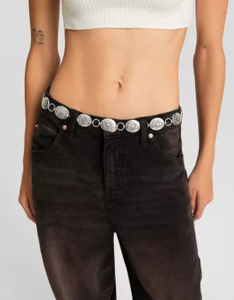 Cinturón de cadena boho Silver
