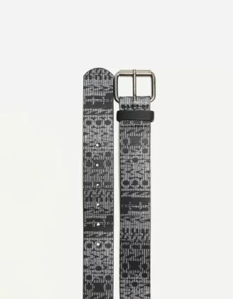 Cinturón estampado Black
