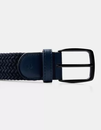 Cinturón trenzado Navy