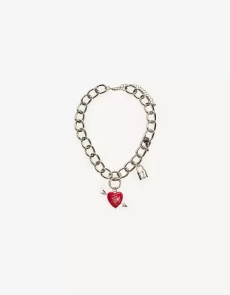Collar de cadena con colgante Silver