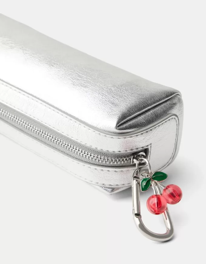 Estuche para lápices monocromo Silver Estuche para lápices monocromo Silver
