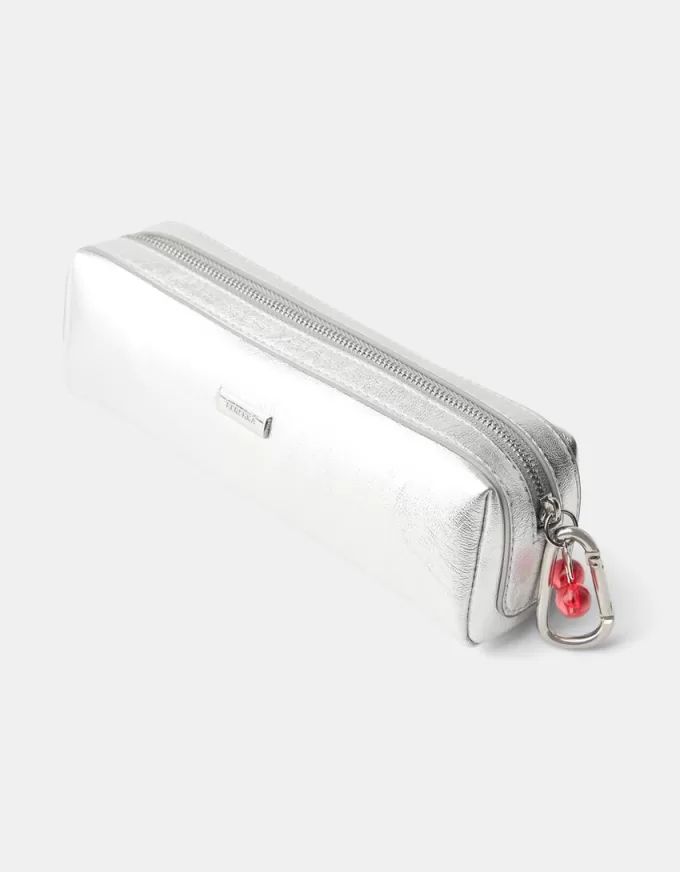Estuche para lápices monocromo Silver Estuche para lápices monocromo Silver