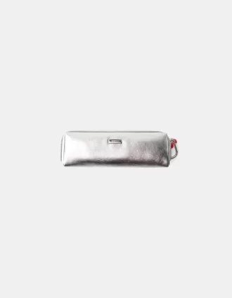 Estuche para lápices monocromo Silver