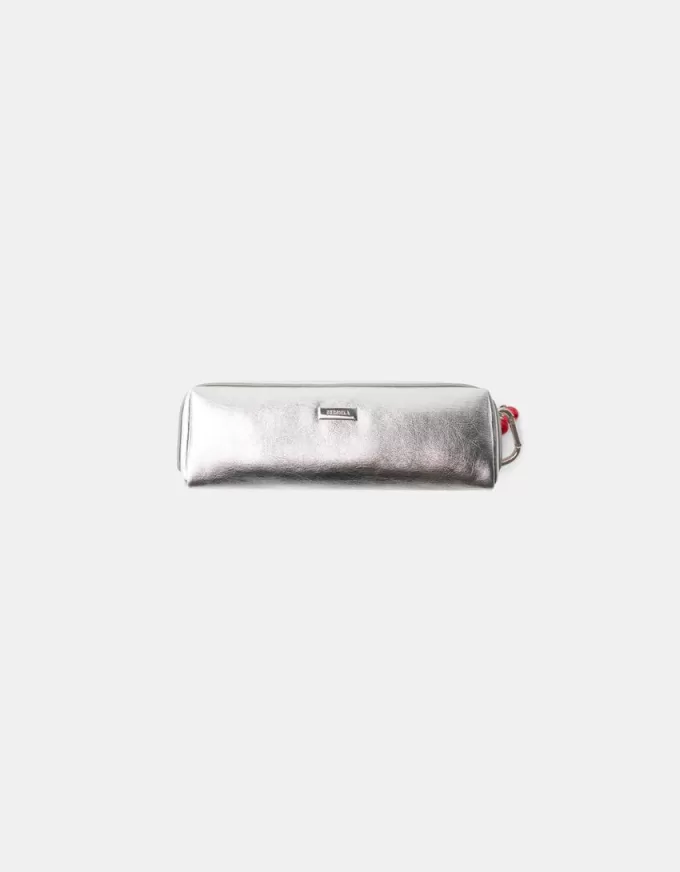 Estuche para lápices monocromo Silver Estuche para lápices monocromo Silver