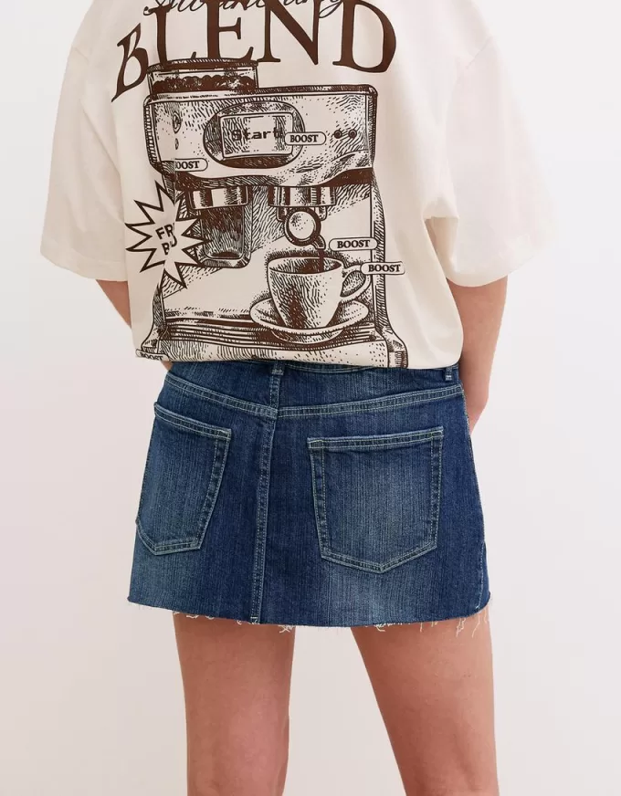 Falda pantalón vaquera Blue