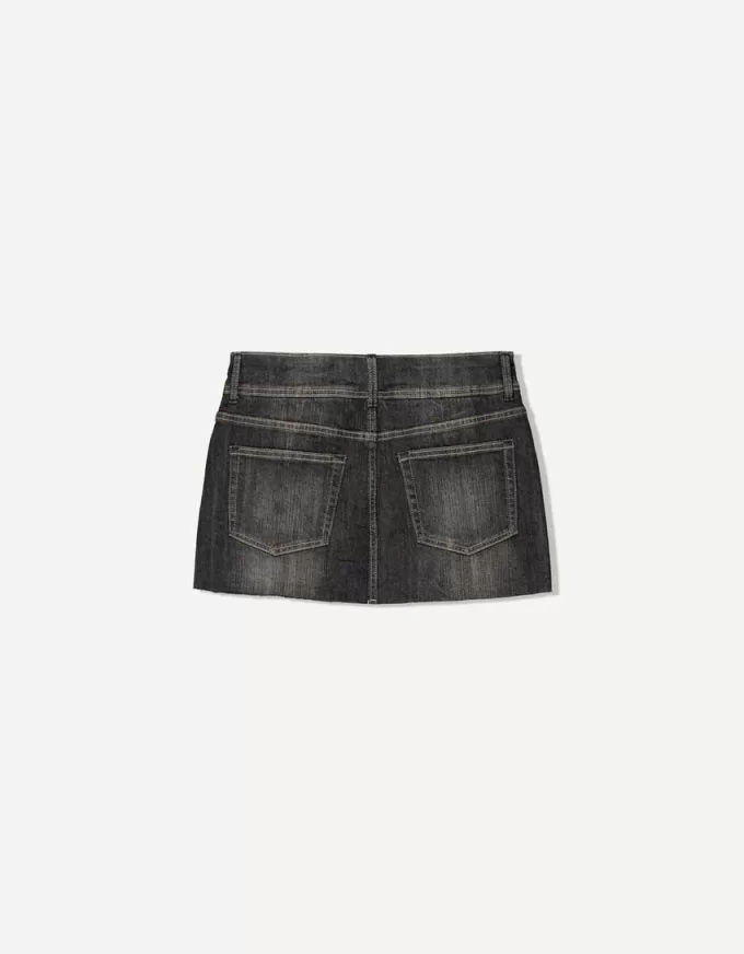 Falda pantalón vaquera Black