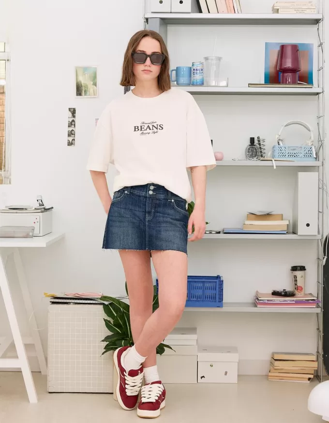 Falda pantalón vaquera Blue