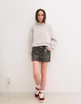 Falda pantalón vaquera Black