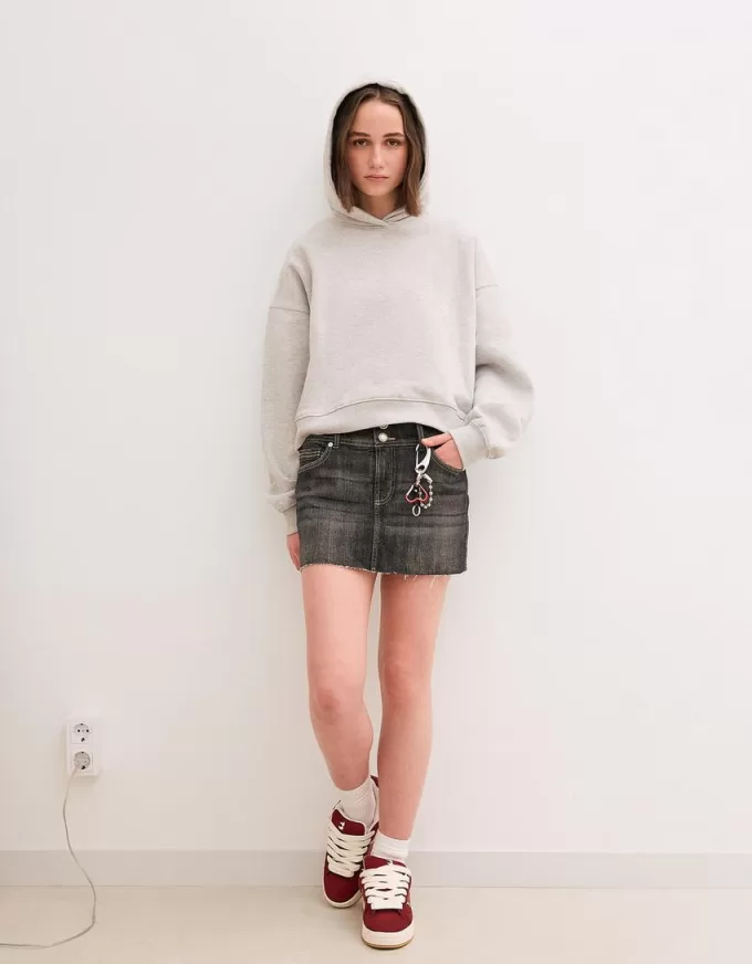Falda pantalón vaquera Black