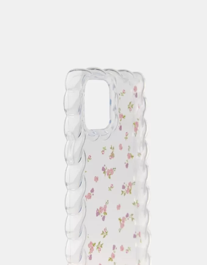 Funda floral para iPhone Pink